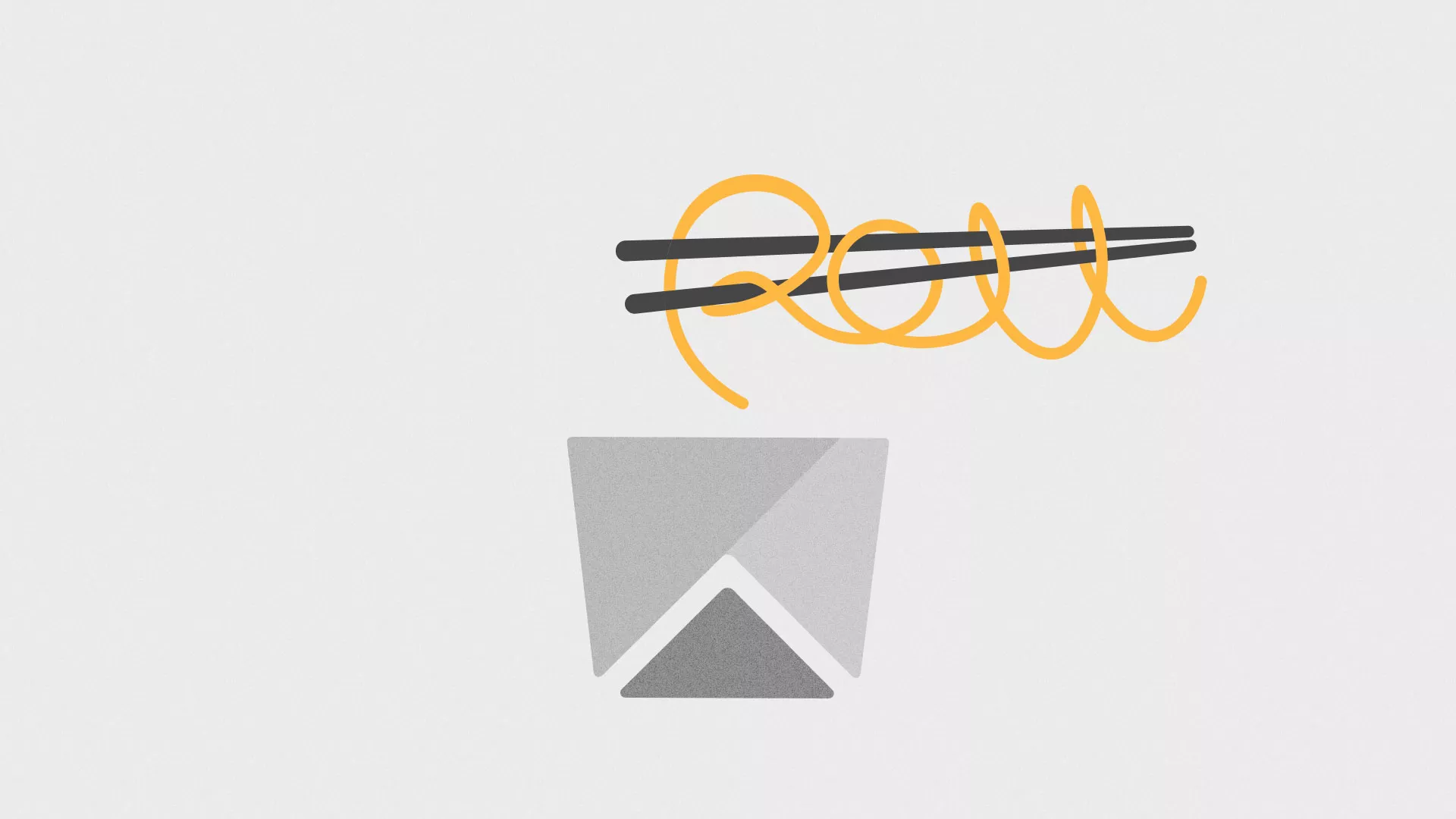 Оформление меню суши-бара «Roll Wok Club» в Чайковском