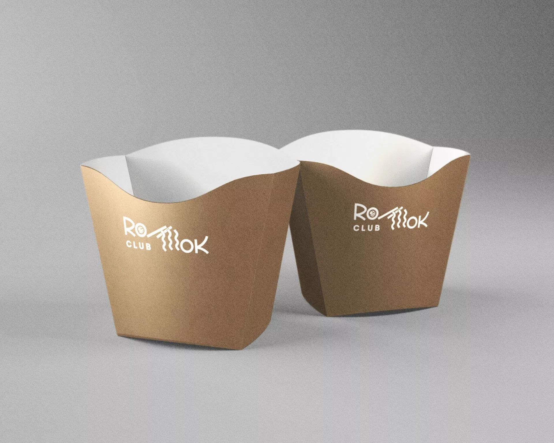 Создание дизайна упаковки суши-бара «Roll Wok Club» в Чайковском