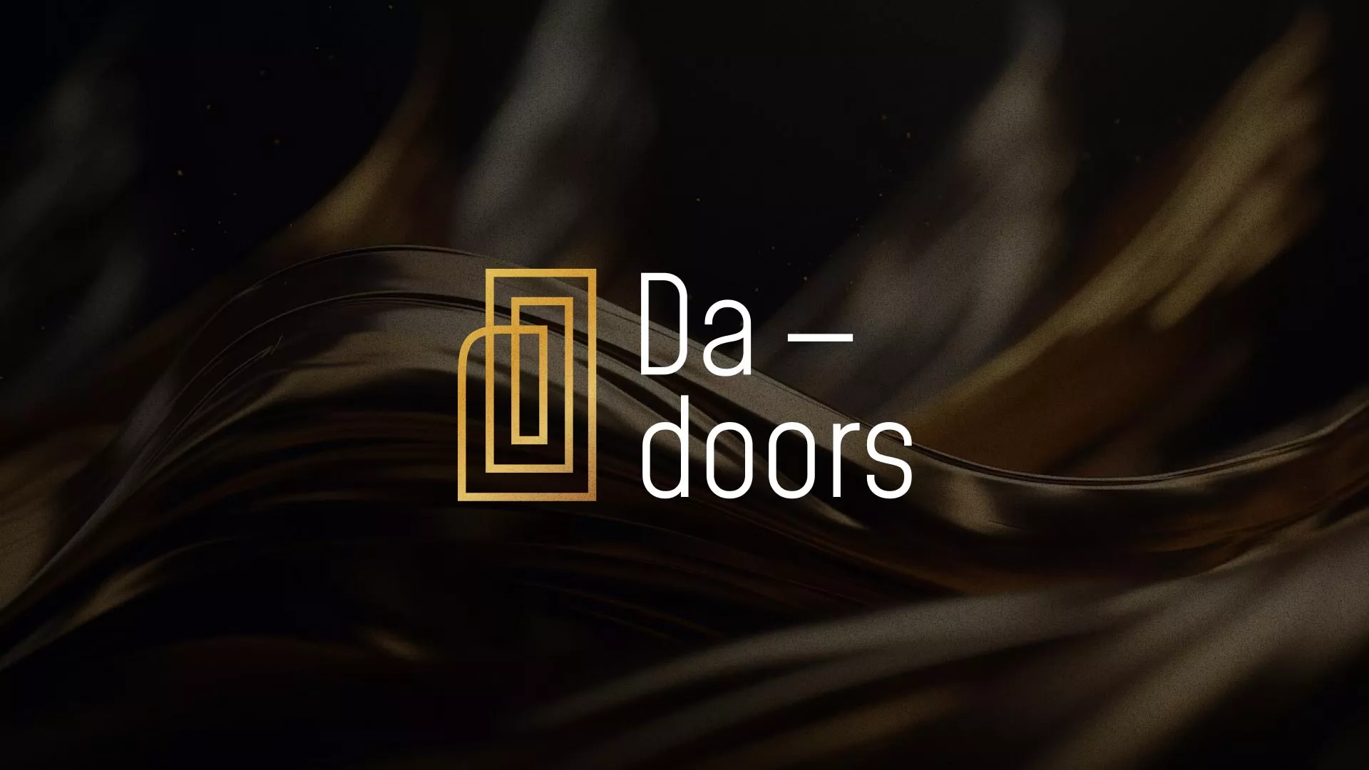 Разработка логотипа для компании «DA-DOORS» в Чайковском